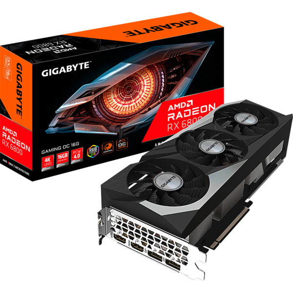 Placa video Gigabyte Radeon RX 6800 GAMING OC 16GB GDDR6 256 Bit