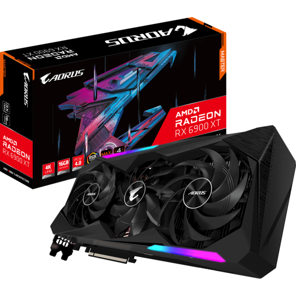 Placa video Gigabyte Radeon RX 6900 XT AORUS MASTER rev2.0 16GB GDDR6 256 Bit