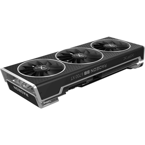 Placa video XFX Radeon RX 6700 XT Speedster QICK 319 Black 12GB GDDR6 1‎92 Bit