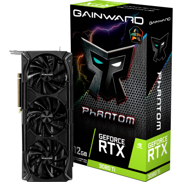 Placa video Gainward GeForce RTX 3080 Ti Phantom LHR 12GB GDDR6X 384 Bit