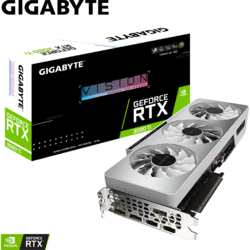 Placa video Gigabyte GeForce RTX 3080 Ti VISION OC LHR 12GB GDDR6X 384 Bit