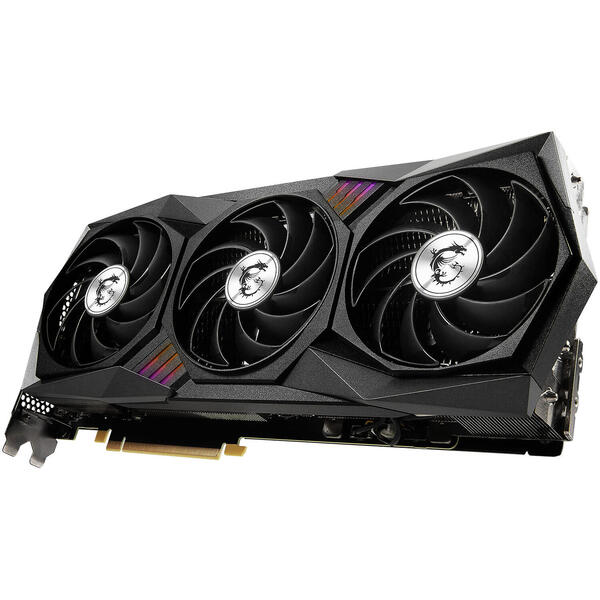 Placa video MSI GeForce RTX 3070 Ti GAMING X TRIO LHR 8GB GDDR6X 256 Bit