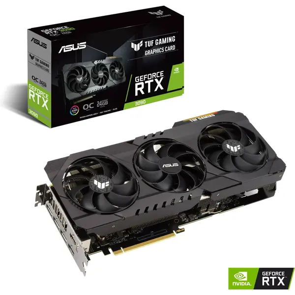 Placa video Asus GeForce RTX 3090 TUF GAMING 24GB GDDR6X 384 Bit