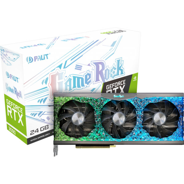 Placa video Palit GeForce RTX 3090 GameRock 24GB GDDR6X 384 Bit