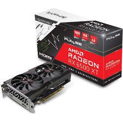 Radeon RX 6500 XT PULSE OC 4GB GDDR6 64 Bit