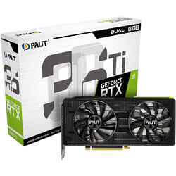 GeForce RTX 3060 Ti Dual LHR 8GB GDDR6 256 Bit