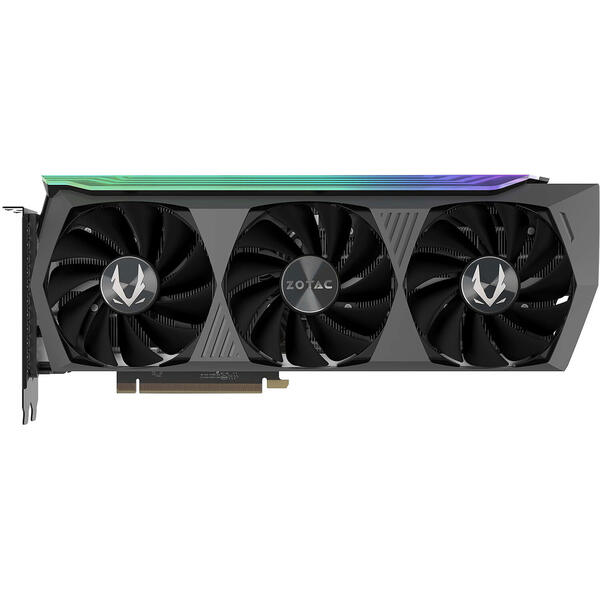 Placa video Zotac GeForce RTX 3080 Trinity AMP Holo 10GB GDDR6X 320 Bit Rev 2.0