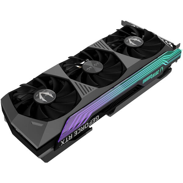 Placa video Zotac GeForce RTX 3080 Trinity AMP Holo 10GB GDDR6X 320 Bit Rev 2.0