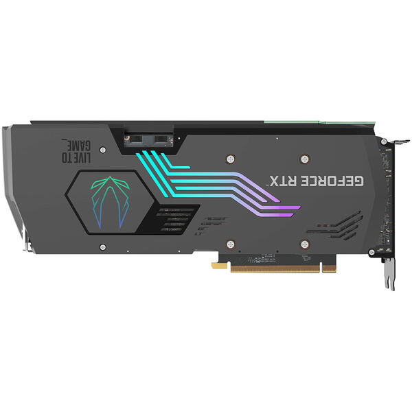 Placa video Zotac GeForce RTX 3080 Trinity AMP Holo 10GB GDDR6X 320 Bit Rev 2.0
