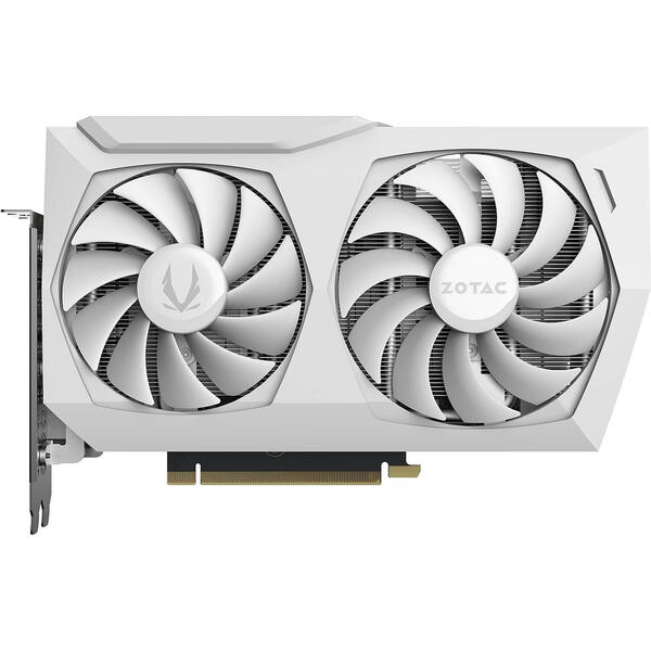 Placa video Zotac GeForce RTX 3060 Ti AMP White Edition LHR 8GB GDDR6 256 Bit