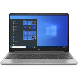Laptop HP 250 G9, 15.6 inch FHD, Intel Core i3-1215U, 8GB DDR4, 256GB SSD, GMA UHD, Free DOS, Asteroid Silver