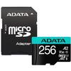 A-DATA Premier Pro MicroSDXC, 256GB, Clasa 10 + Adaptor