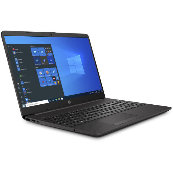 Laptop HP 250 G8, 15.6 inch FHD, Intel Core i3-1115G4, 8GB DDR4, 256GB SSD, Intel Iris Xe, Win 10 Pro, Dark Ash Silver