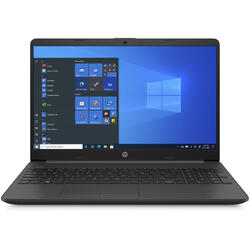 Laptop HP 250 G8, 15.6 inch FHD, Intel Core i3-1115G4, 8GB DDR4, 256GB SSD, Intel Iris Xe, DOS, Dark Ash Silver