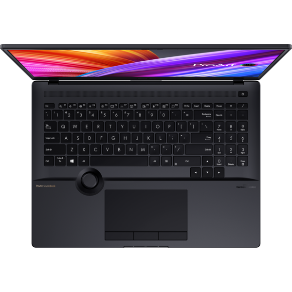 Laptop Asus ProArt Studiobook Pro 16 OLED W7600H5A 16 inch, 4K, Intel Core i7-11800H, 64GB DDR4, 2x 1TB SSD, RTX A5000 16GB, Win 11 Pro, Star Black