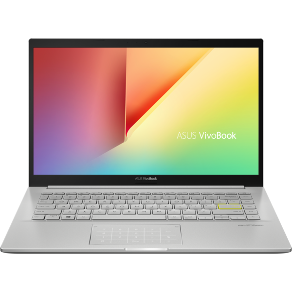 Laptop Asus VivoBook 14 K413EA, 14 inch FHD, Intel Core i5-1135G7, 8GB DDR4, 512GB SSD, Intel Iris Xe, Transparent Silver