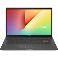 Laptop Asus VivoBook 14 K413EA, 14 inch FHD, Intel Core i5-1135G7, 8GB DDR4, 512GB SSD, Intel Iris Xe, Indie Black