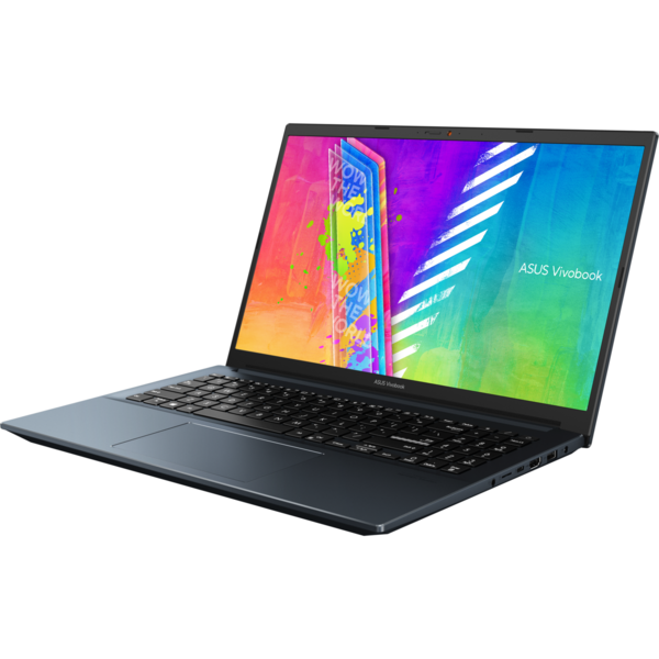 Laptop Asus VivoBook Pro 15 OLED K3500PA, 15.6 inch FHD, Intel Core i5-11300H, 8GB DDR4, 512GB SSD + 32GB Intel Optane, Intel Iris Xe, Quiet Blue