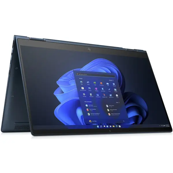 Laptop 2 in 1 HP Elite Dragonfly G2, 13.3 inch FHD Touch, Intel Core i5-1135G7, 16GB DDR4X, 512GB SSD, Intel Iris Xe Graphics, Windows 10 Pro, Galaxy Blue Magnesium