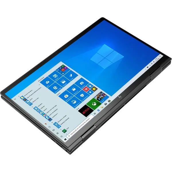 Laptop 2 in 1 HP ENVY x360 Convert 15-eu0054nn, 15.6 inch FHD IPS Touch, AMD Ryzen 5 5500U, 16GB DDR4, 512GB SSD, Radeon, Win 11 Home, Nightfall Black