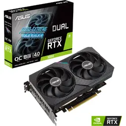 Placa video Asus GeForce RTX 3050 DUAL OC LHR 8GB GDDR6 128 Bit