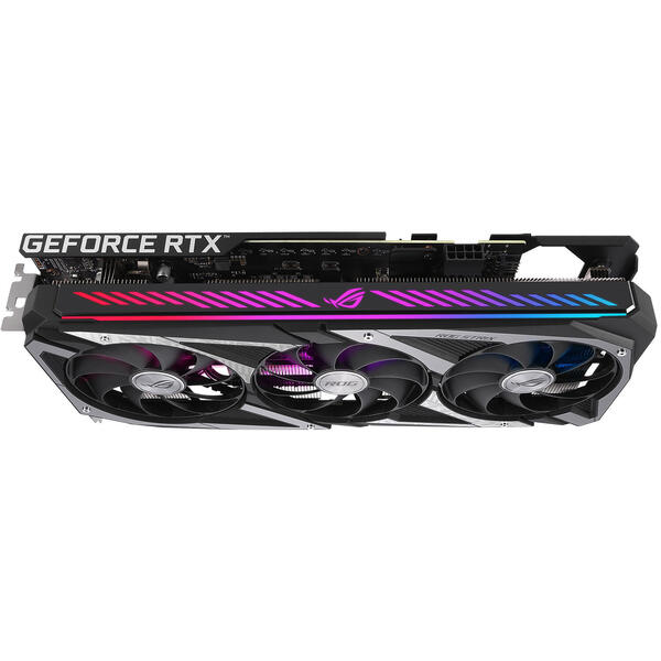 Placa video Asus GeForce RTX 3060 ROG STRIX O12G LHR 12GB GDDR6 192 Bit