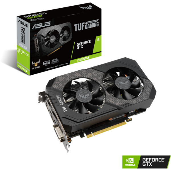 Placa video Asus TUF Gaming GeForce® GTX 1660 SUPER™ 6GB GDDR6 192 Bit