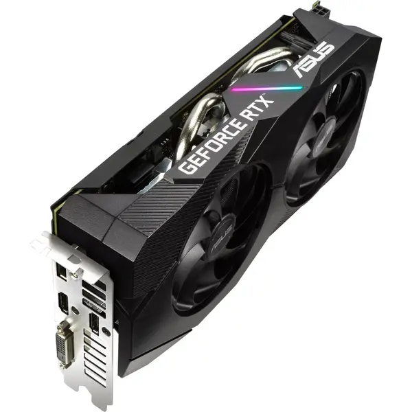 Placa video Asus Dual GeForce RTX 2060 EVO 12GB GDDR6 192 Bit