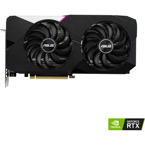 Placa video Asus GeForce RTX 3060 Ti DUAL O8G LHR 8GB GDDR6 256 Bit