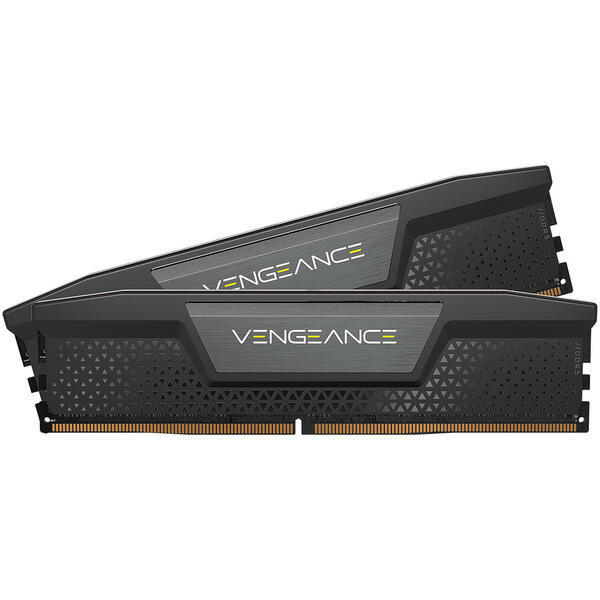 Memorie Corsair Vengeance 64GB, DDR5, 4800MHz, CL40, 1.25V, Kit Dual Channel, Negru