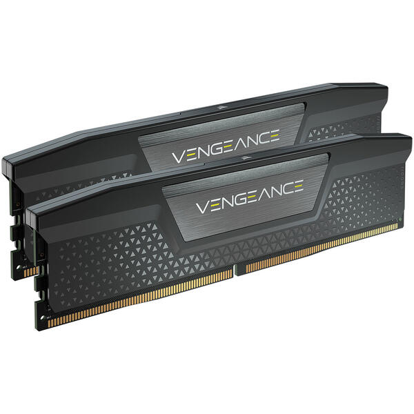 Memorie Corsair Vengeance 32GB, DDR5, 4800MHz, CL40, 1.25V, Kit Dual Channel, Negru