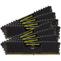 Vengeance LPX Black 256GB DDR4 2666MHz CL16 Kit Quad Channel