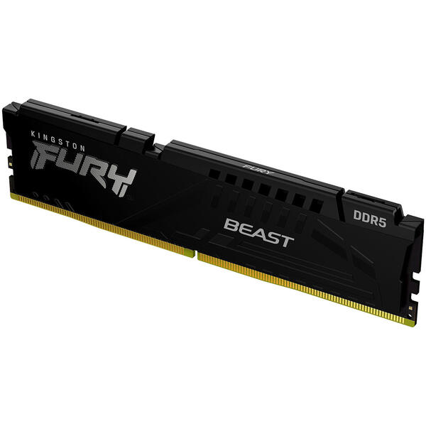 Memorie Kingston FURY Beast 32GB DDR5 6000MHz CL40 Kit Dual Channel