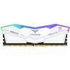 Memorie Team Group T-Force Delta RGB 16GB DDR4 3200MHz CL16 Kit Dual Channel White