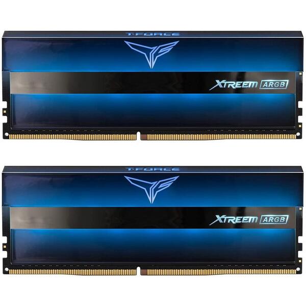 Memorie Team Group T-Force Xtreem ARGB 16GB DDR4 3600MHz CL18 Kit Dual Channel