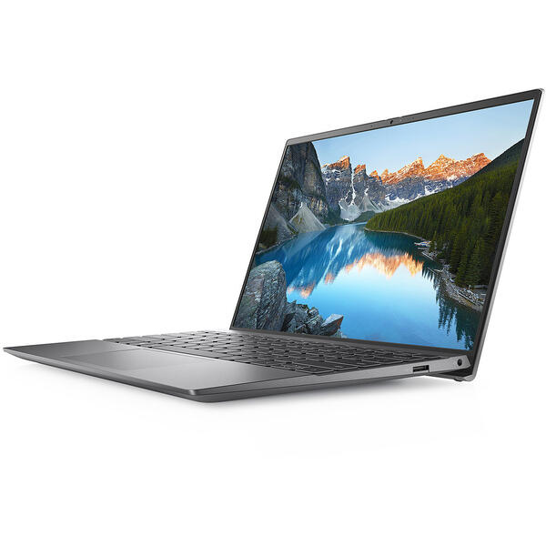 Laptop Dell Inspiron 5310, 13.3 inch QHD, Intel Core i7-11390H, 16GB DDR4, 512GB SSD, GeForce MX450 2GB, Windows 11 Home, Platinum Silver