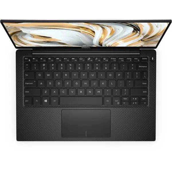 Laptop Dell XPS 13 9305, 13.3 inch UHD, Touch, Intel Core i7-1165G7, 16GB DDR4X, 512GB SSD, Intel Iris Xe, Win 11 Pro, Platinum Silver