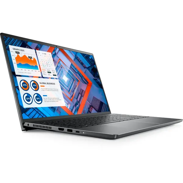 Laptop Dell Vostro 7510, 15.6 inch FHD, Intel Core i7-11800H, 16GB DDR4, 512GB SSD, nVidia GeForce RTX 3050 4GB, Win 11 Pro, Black, 3Yr BOS