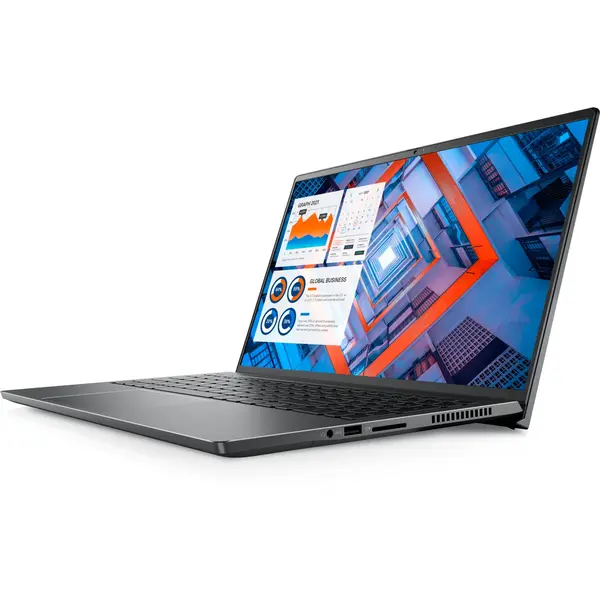 Laptop Dell Vostro 7510, 15.6 inch FHD, Intel Core i7-11800H, 16GB DDR4, 512GB SSD, nVidia GeForce RTX 3050 4GB, Win 11 Pro, Black, 3Yr BOS