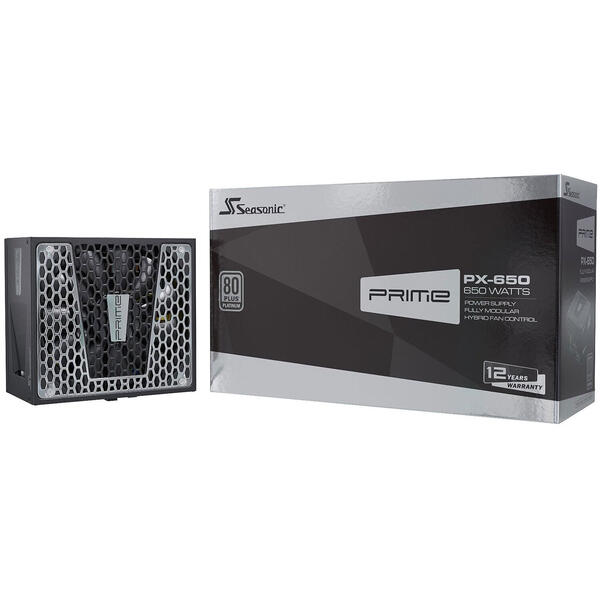 Sursa Seasonic PRIME PX 650W 80+ Platinum Modulara