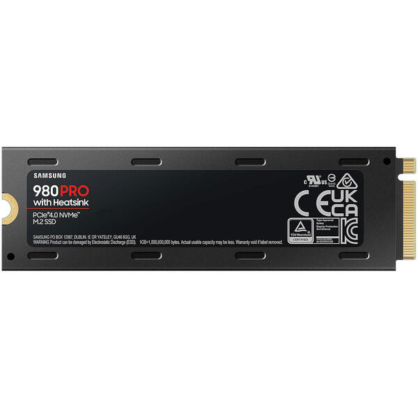 SSD Samsung 980 PRO Heatsink 1TB PCI Express 4.0 x4 M.2 2280