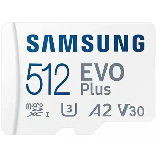 Samsung Card memorie  Micro-SDXC,  EVO Plus (2021),  512GB