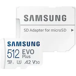 Samsung Card memorie  Micro-SDXC,  EVO Plus (2021),  512GB