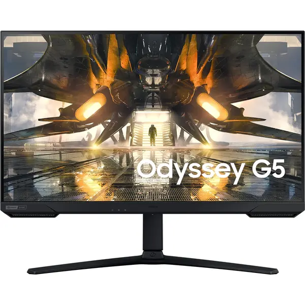 Monitor LED Samsung Odyssey G5 S32AG520PU 32 inch QHD 1ms 165Hz, Negru