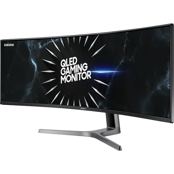 Monitor LED Curbat Samsung Odyssey G9 C49RG94SSR 49 inch DQHD QLED 4ms 120Hz Negru/Gri