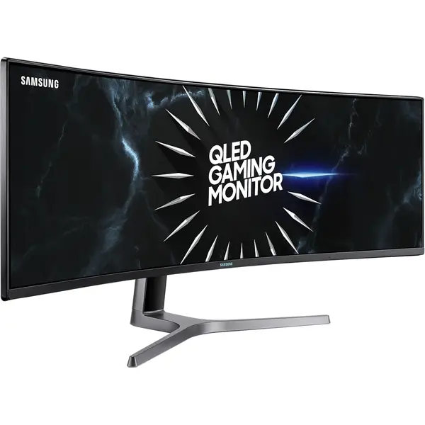 Monitor LED Curbat Samsung Odyssey G9 C49RG94SSR 49 inch DQHD QLED 4ms 120Hz Negru/Gri