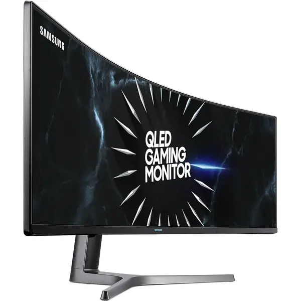 Monitor LED Curbat Samsung Odyssey G9 C49RG94SSR 49 inch DQHD QLED 4ms 120Hz Negru/Gri