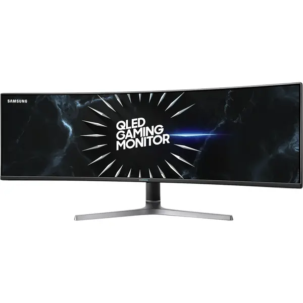 Monitor LED Curbat Samsung Odyssey G9 C49RG94SSR 49 inch DQHD QLED 4ms 120Hz Negru/Gri