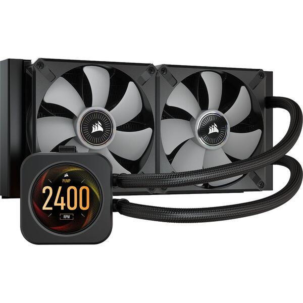 Cooler Corsair iCUE H100i Elite LCD