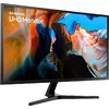 Monitor LED Samsung U32J590UQR 32 inch UHD 4ms Negru